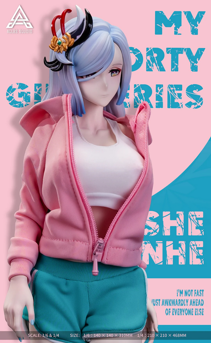 For those who haven't played enough with dolls - Series Atlas Studio, 18+, Anime, Genshin impact, Figurines, Shenhe (Genshin Impact), Mat, Longpost, NSFW