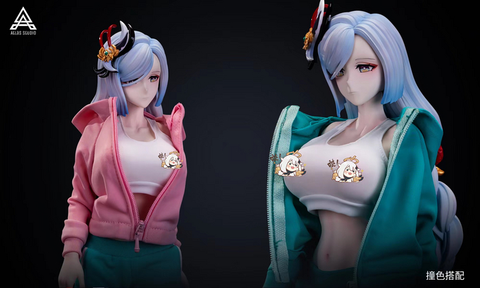 For those who haven't played enough with dolls - Series Atlas Studio, 18+, Anime, Genshin impact, Figurines, Shenhe (Genshin Impact), Mat, Longpost, NSFW