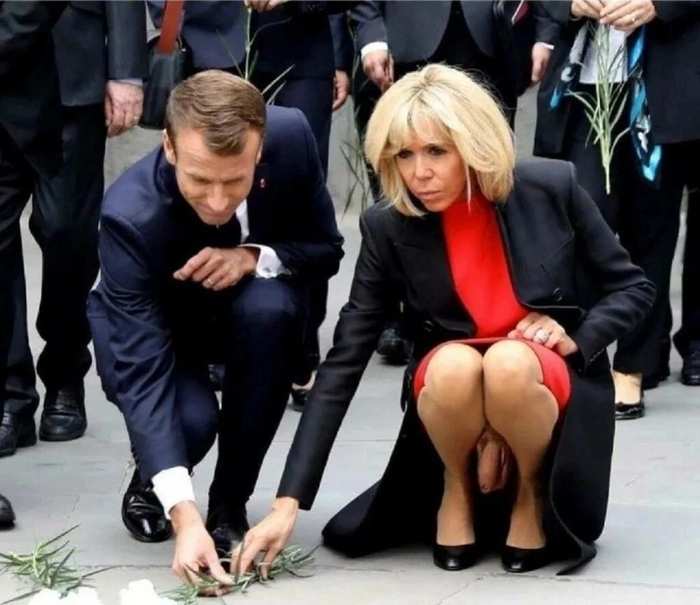 And was it like that? - NSFW, Emmanuel Macron, Alexey Panin, Humor, Repeat, Genitals, 18+