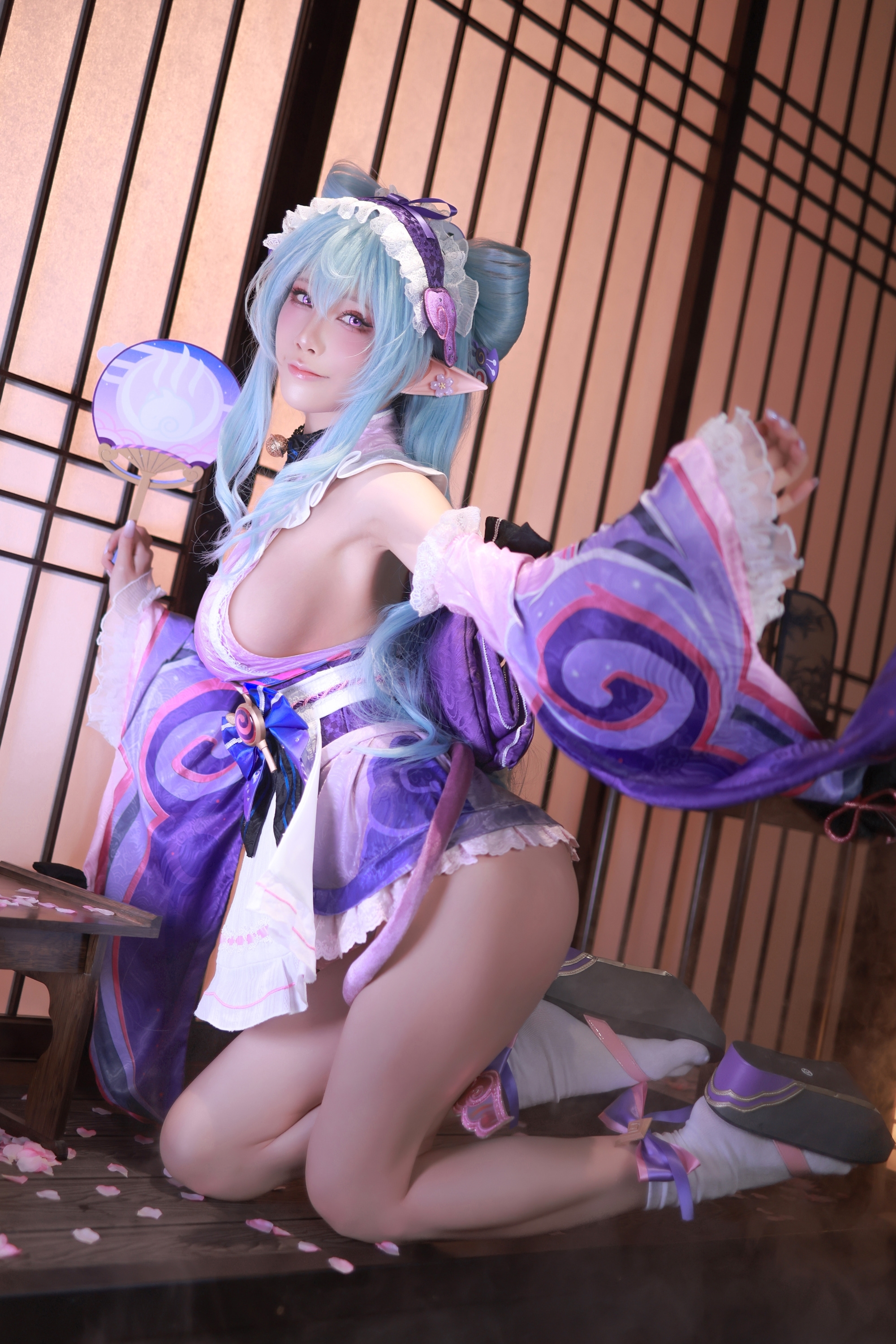 Yumemizuki Mizuki by Aqua pt.1 - 18+, Erotic, Girls, Cosplayers, Cosplay, Yumemizuki Mizuki (Genshin Impact), Genshin impact, Longpost, NSFW