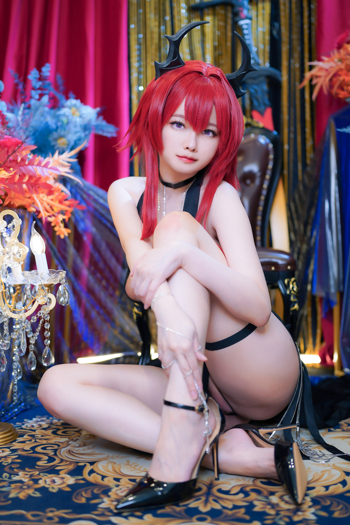 Surtr by Arty Huang pt.1 - 18+, Erotic, Girls, Cosplayers, Cosplay, Surtr, Arknights, Longpost, NSFW