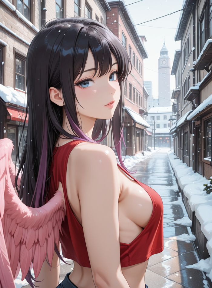 Anime set number 65 - Series Sets, 18+, My, Neural Network Content, Anime, Anime art, Neural network art, Stable diffusion, Boobs, Longpost, NSFW