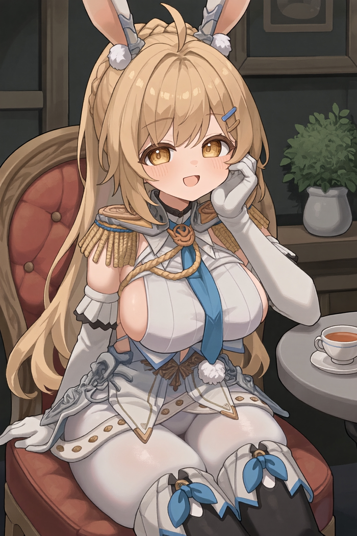 Knight Gratia from the RPG Silver Palace - Series Silver Palace, 18+, My, Neural Network Content, Anime, Girls, Silver Palace, Victorian era, Neural network art, Anime art, Stable diffusion, Erotic, Games, Boobs, Booty, Etty, Pantsu, Underwear, Neurovideo, Short videos, Vertical video, Soundless, Video, Longpost, Animal ears, NSFW