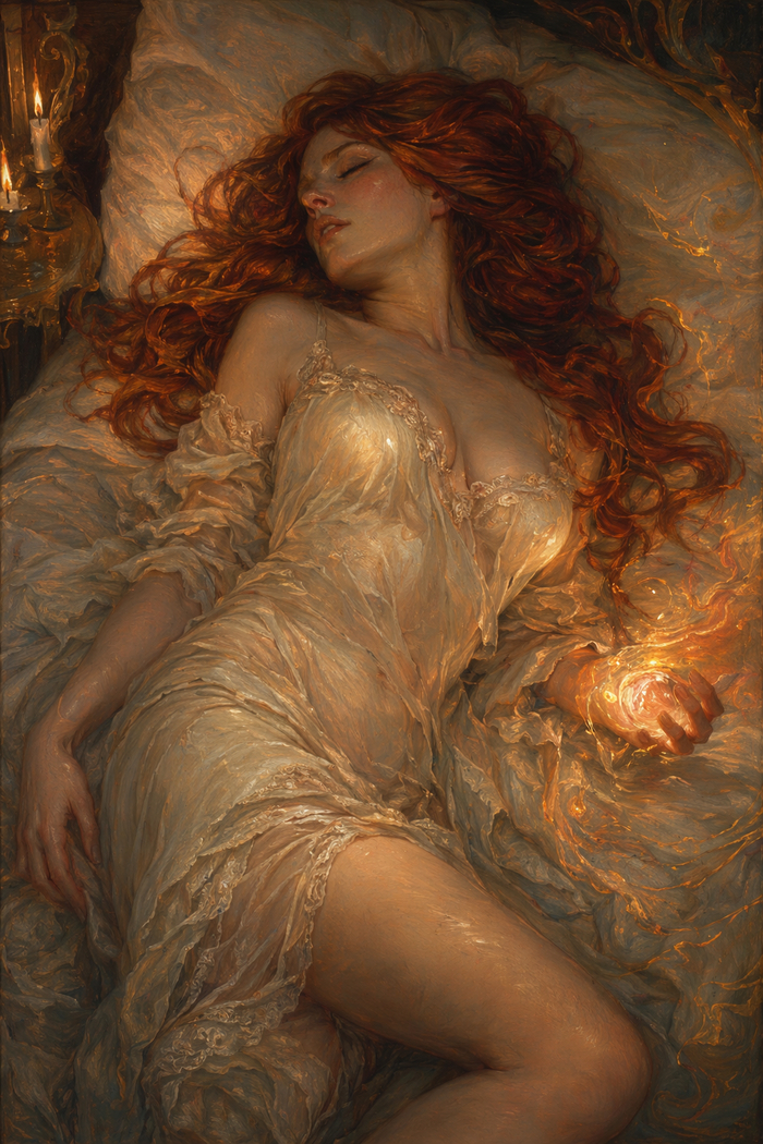 Hot beauty - 18+, Neural Network Content, Art, Girls, Longpost, NSFW