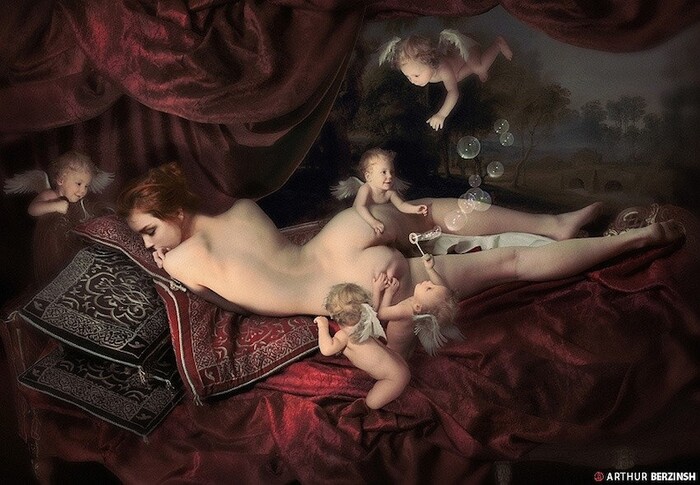 Come up with the name yourself - Painting, 18+, Humor, Art, NSFW