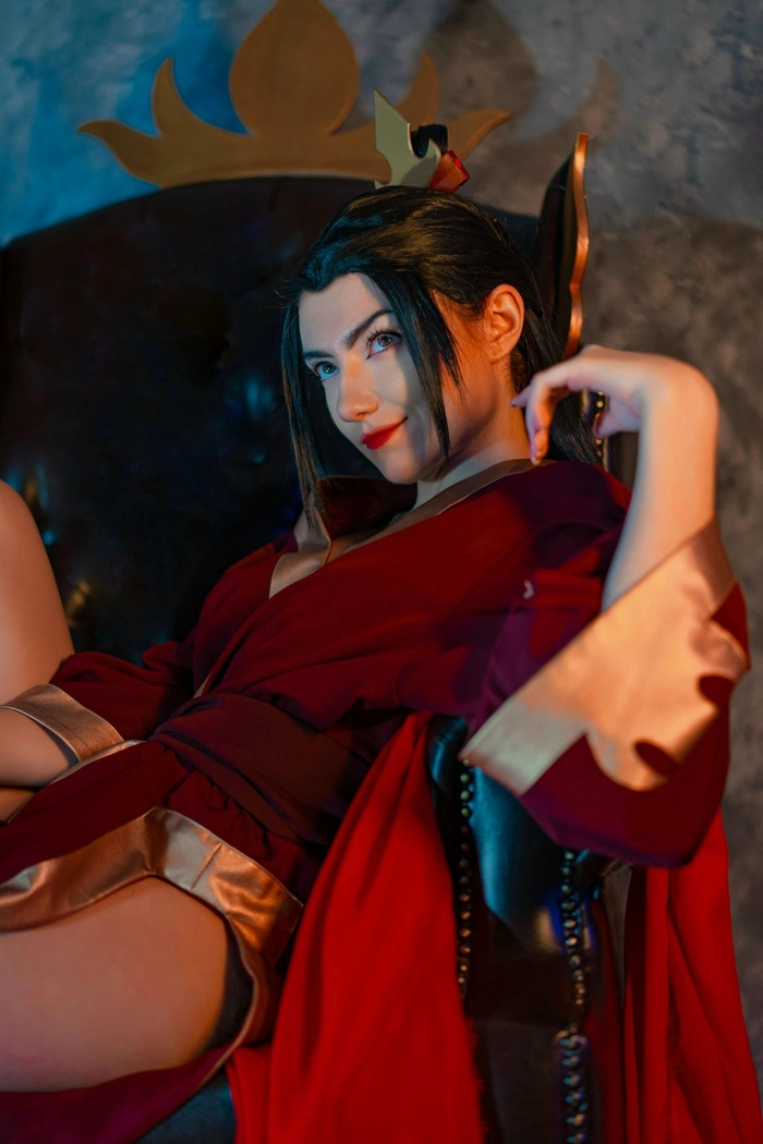 Continuation of the post “Azula by Carry Key” - 18+, The photo, PHOTOSESSION, Cosplay, Cosplayers, Erotic, Erotic, Erotic lingerie, Booty, Boobs, Cartoons, Animated series, Azula, Avatar: The Legend of Aang, Carry key, Longpost, Reply to post, NSFW