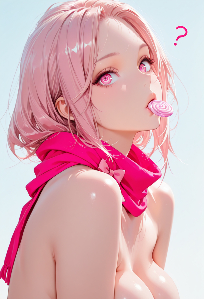 Anime set number 55 - Series Sets, 18+, My, Neural Network Content, Anime, Anime art, Neural network art, Stable diffusion, Boobs, Longpost, NSFW