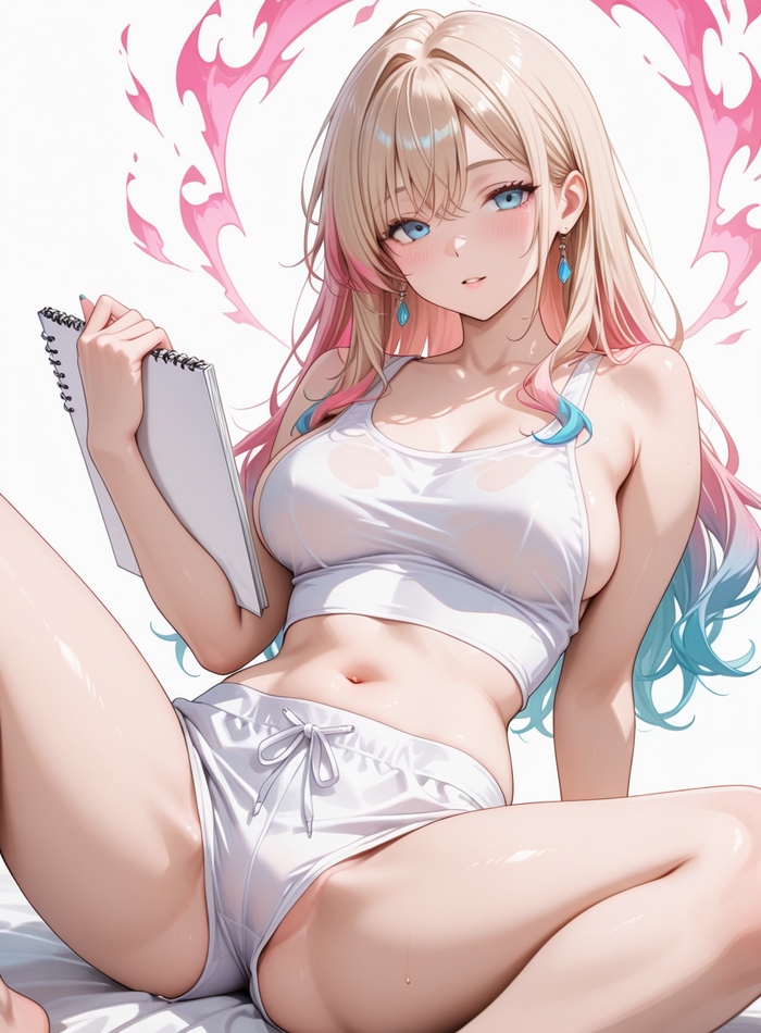 Anime set number 62 - Series Sets, 18+, My, Neural Network Content, Anime, Anime art, Neural network art, Stable diffusion, Boobs, Longpost, NSFW