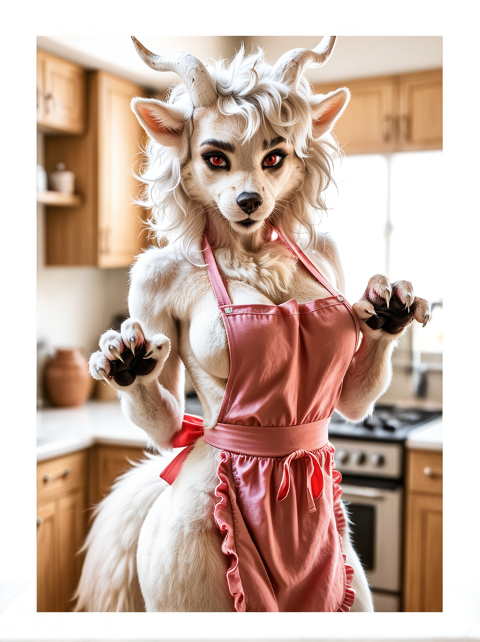 Furry art by Wolfmks #3993 - Series Furry Art by Wolfmks 4 series, 18+, My, Neural Network Content, Furry, Neural network art, Furry art, Stable diffusion 3, Longpost, NSFW