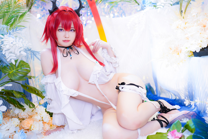 Surtr by Arty Huang pt.2 - 18+, Erotic, Girls, Cosplayers, Cosplay, Surtr, Arknights, Longpost, NSFW