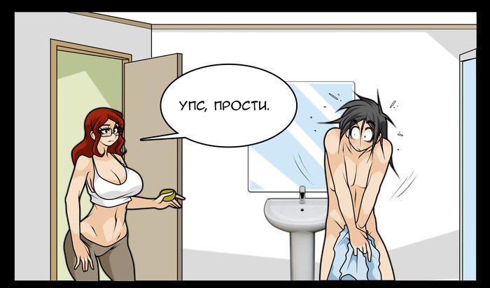 Shock (redrawing) - 18+, My, Jago, Lwhag, Comics, Translation, Translated by myself, Longpost, NSFW