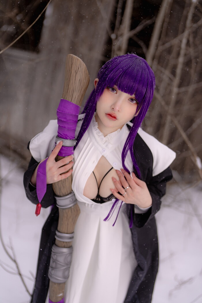 Fern by Xiao Ding pt.1 - 18+, Erotic, Girls, Longpost, Asian, Fern, Sousou no Frieren, NSFW