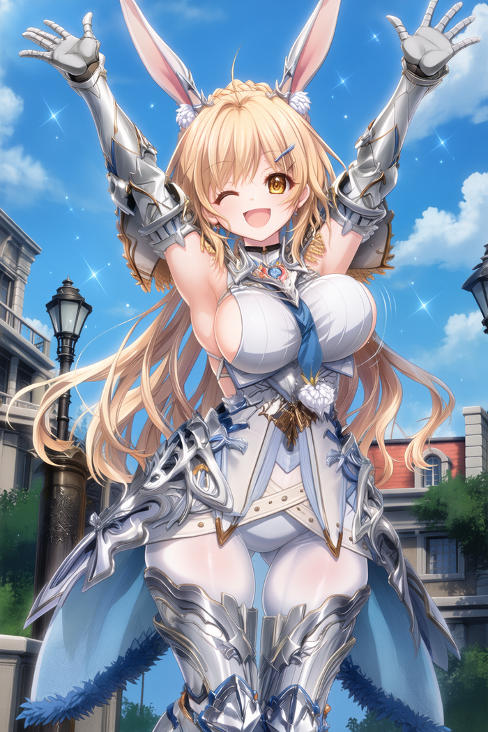 Knight Gratia from the RPG Silver Palace - Series Silver Palace, 18+, My, Neural Network Content, Anime, Girls, Silver Palace, Victorian era, Neural network art, Anime art, Stable diffusion, Erotic, Games, Boobs, Booty, Etty, Pantsu, Underwear, Neurovideo, Short videos, Vertical video, Soundless, Video, Longpost, Animal ears, NSFW
