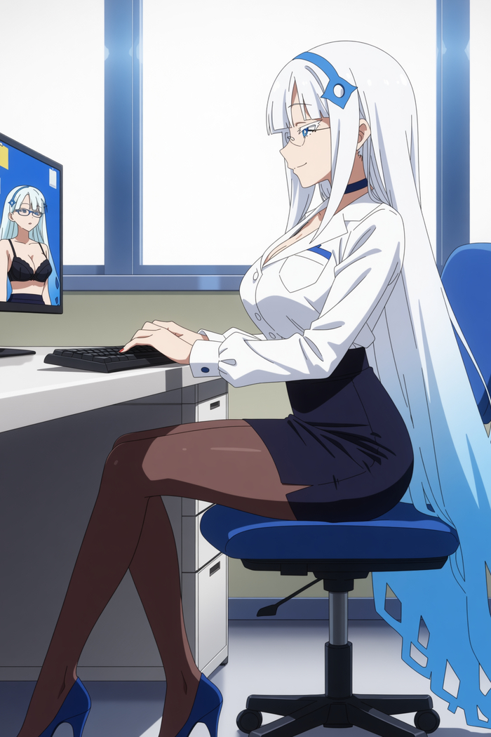 Post #14222194 - Series Female agents from ZZZ, 18+, My, Neural Network Content, Erotic, Zenless Zone Zero, Anime, Neural network art, Games, Anime art, Boobs, Booty, Pantsu, Underwear, Robot Girl, Stable diffusion, Neurovideo, Short videos, Vertical video, Soundless, Video, Longpost, NSFW