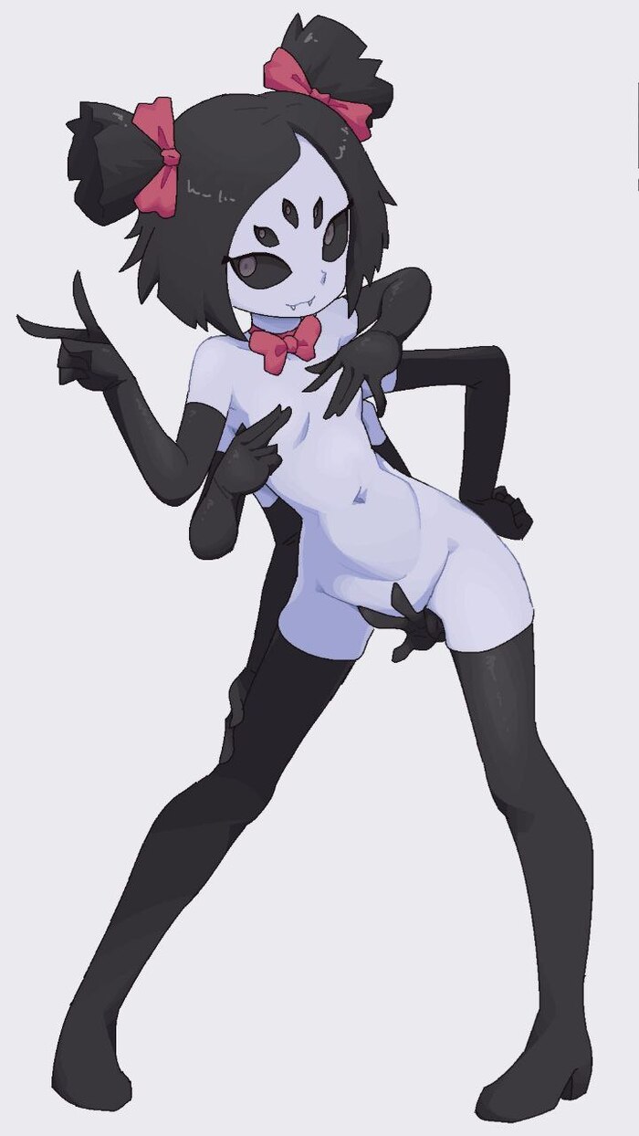 Sub-neamo - Mafet (+edits) - 18+, Boobs, Erotic, Booty, Hand-drawn erotica, Undertale, Muffet, I share, Photoshop, Longpost, NSFW