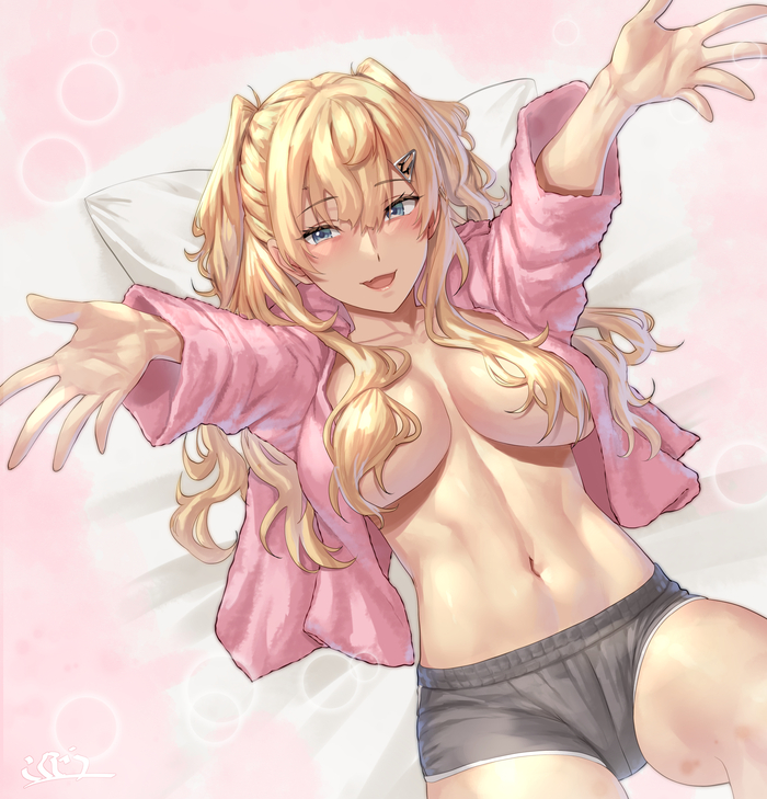 Good morning from Minneapolis - 18+, Anime, Pixiv, Anime art, Minneapolis, Kantai collection, NSFW