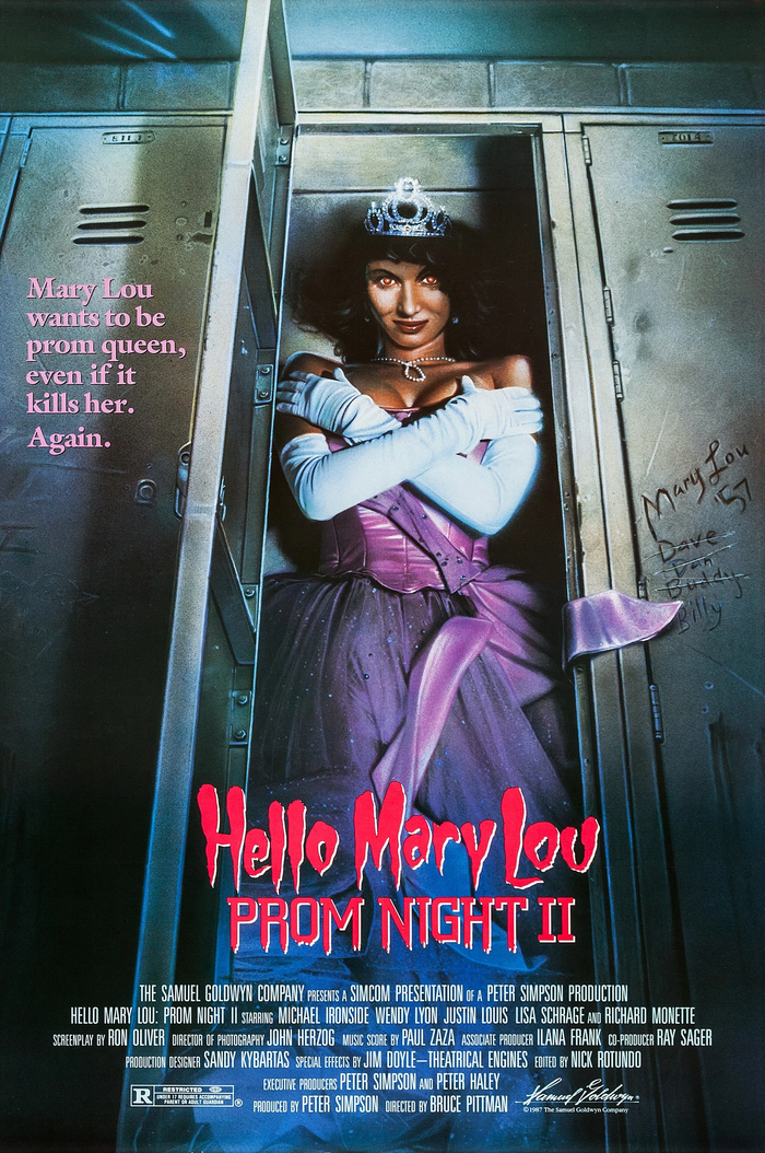 Boobs in the film Hello Mary Lou: Prom Night II (1987) - 18+, Boobs, Movies, Horror, Thriller, 80-е, Movies of the 80s, 1987, Longpost, NSFW