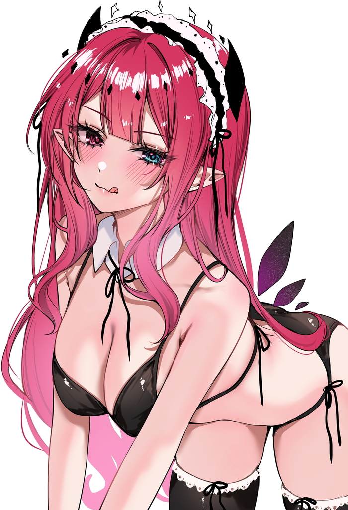Irys - 18+, Anime art, Anime, Hololive, Virtual youtuber, Irys, Hand-drawn erotica, Boobs, Acedia, Longpost, NSFW