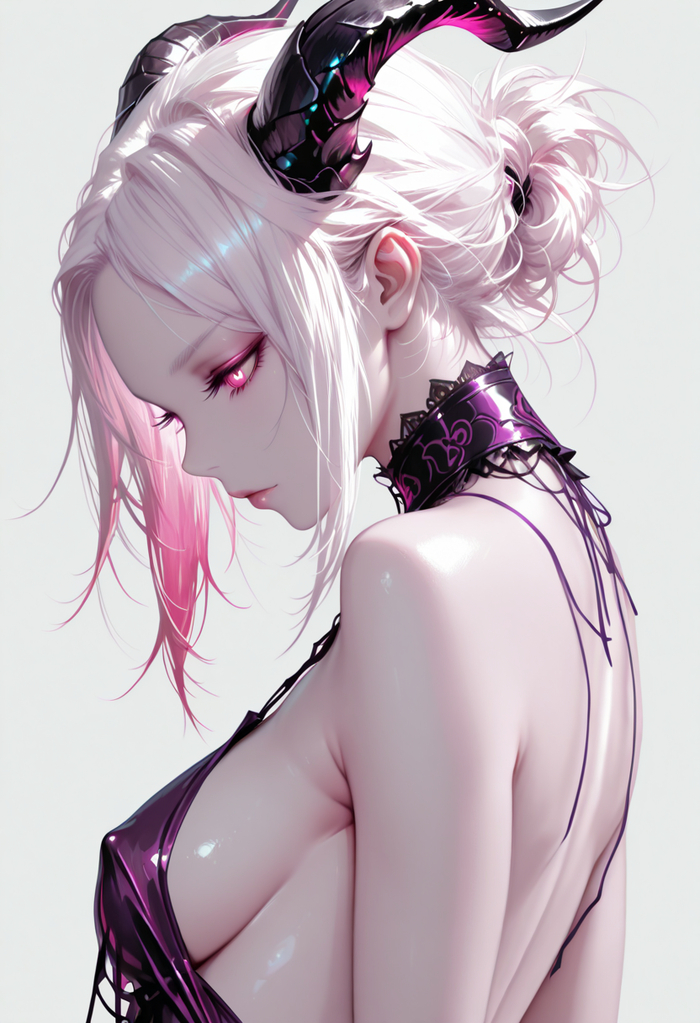 Anime set number 54 - Series Sets, 18+, My, Neural Network Content, Anime, Anime art, Neural network art, Stable diffusion, Boobs, Longpost, NSFW