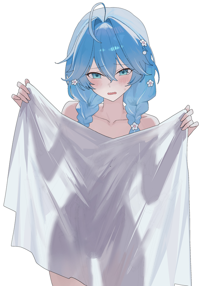 Arahashi Tabi - 18+, Anime art, Anime, Virtual youtuber, Stellive, Arahashi Tabi, NSFW