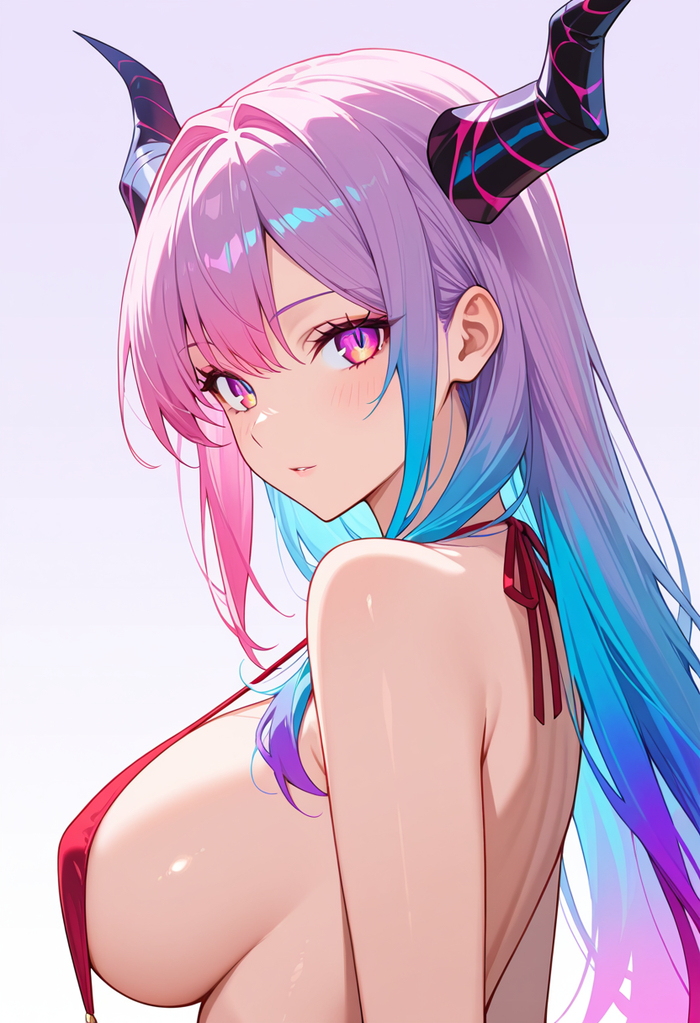 Anime set number 62 - Series Sets, 18+, My, Neural Network Content, Anime, Anime art, Neural network art, Stable diffusion, Boobs, Longpost, NSFW