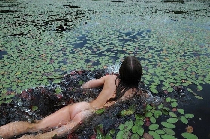 While it's summer, you need to go swimming. - 18+, Images, Girls, Erotic, Booty, The photo, Without underwear, No bra, No panties, NSFW