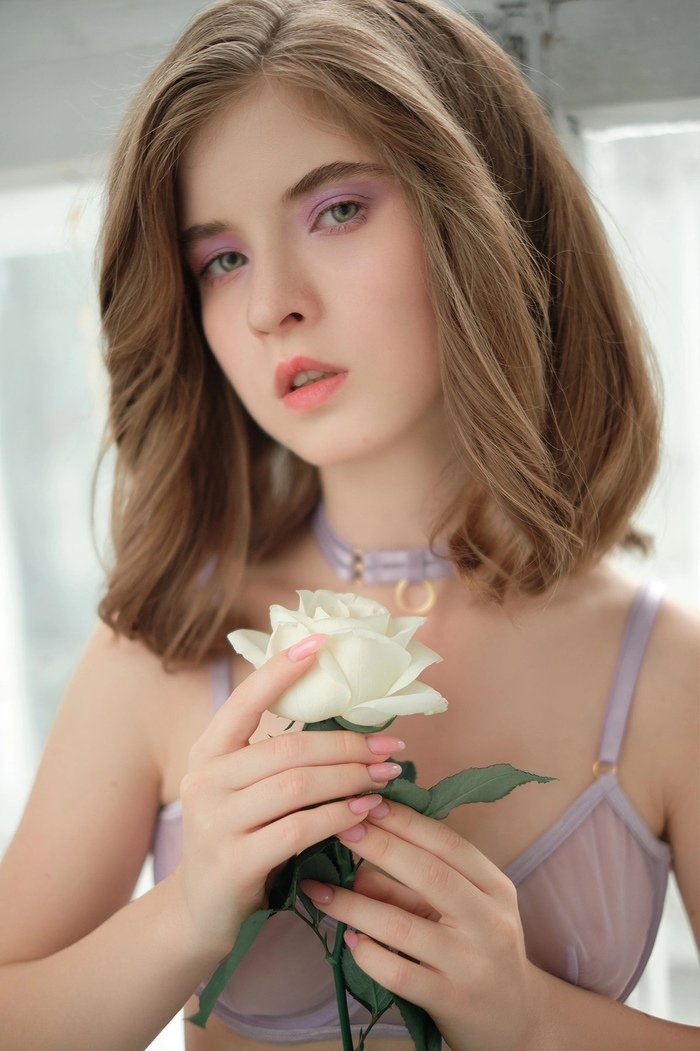 Nice Friday evening - Series Collection of models, 18+, Erotic, Boobs, Girls, Nipples, scarred girl, Erotic lingerie, Choker, Transparency, Pubis, Longpost, NSFW