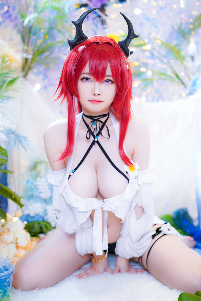 Surtr by Arty Huang pt.2 - 18+, Erotic, Girls, Cosplayers, Cosplay, Surtr, Arknights, Longpost, NSFW