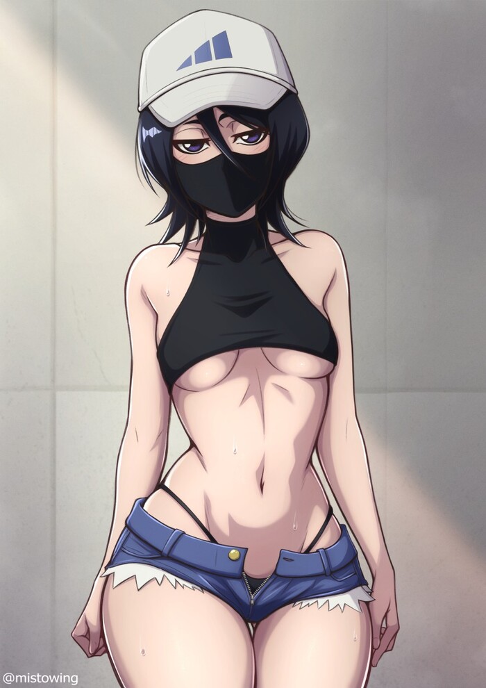 Continuation of the post Hands from Rukia - Series Rule34 hodgepodge, 18+, Girls, Erotic, Rukia Kuchiki, Bleach, Hand-drawn erotica, Art, Anime, Booty, Vagina, Chlorine, Bleach, Underwear, Longpost, Rule 34, Reply to post, Anime art, NSFW