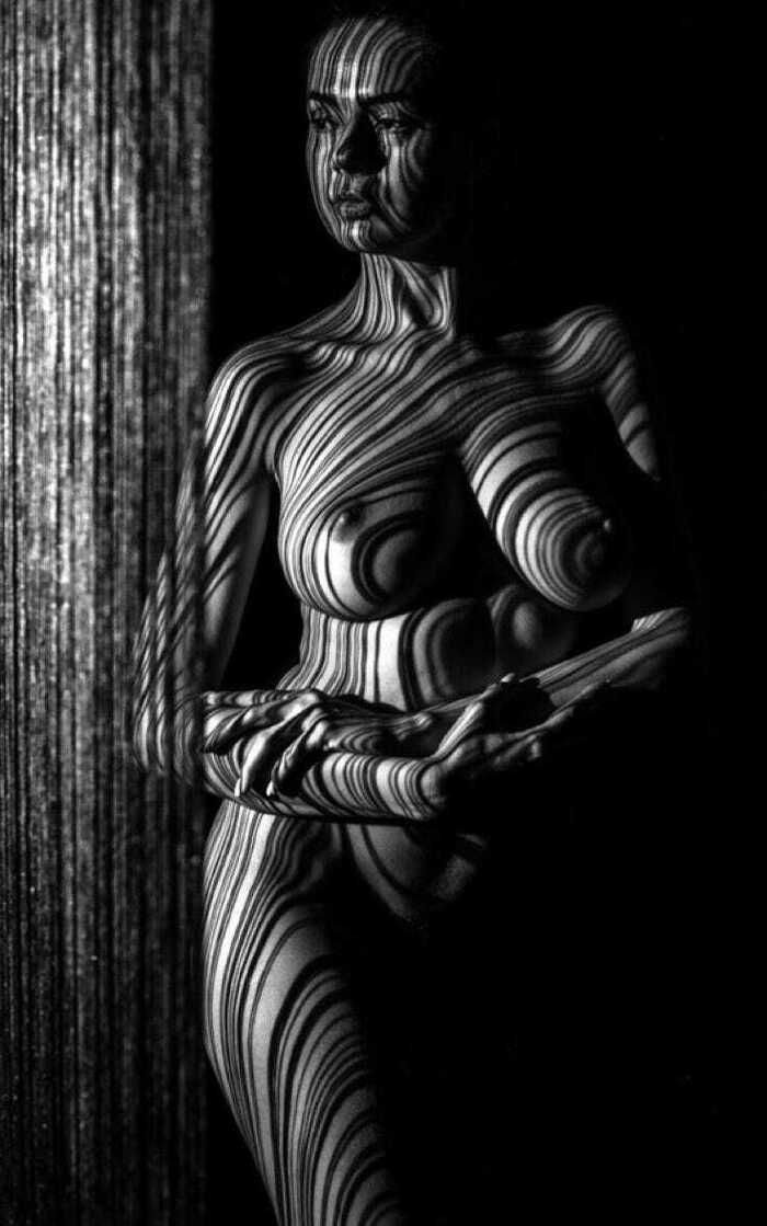 Saudadnov - 18+, Girls, Erotic, Boobs, Black and white photo, NSFW