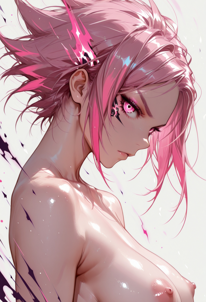 Anime set number 59 - Series Sets, 18+, My, Neural Network Content, Anime, Anime art, Neural network art, Stable diffusion, Boobs, Longpost, NSFW