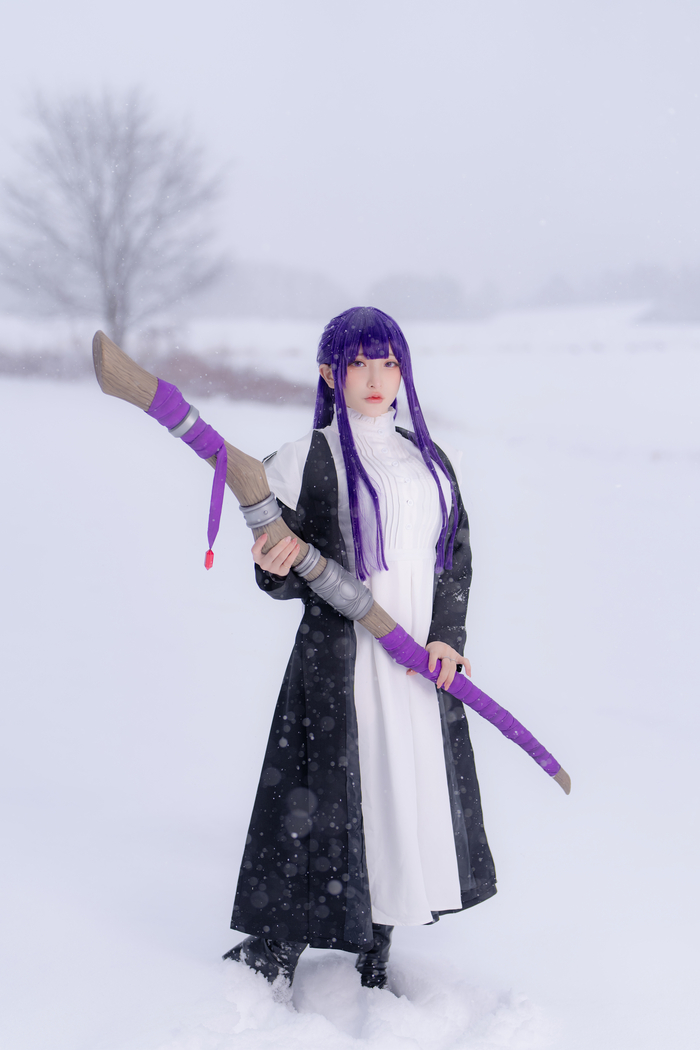 Fern by Xiao Ding pt.1 - 18+, Erotic, Girls, Longpost, Asian, Fern, Sousou no Frieren, NSFW