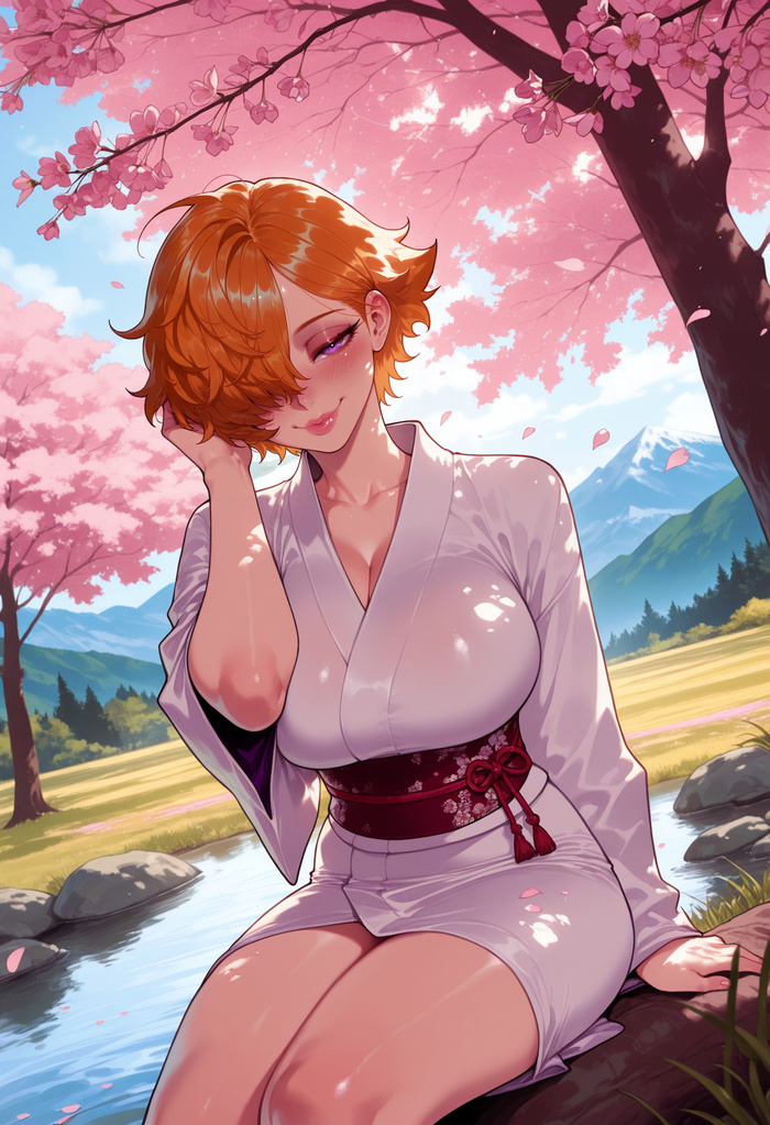 Continuation of the post “Vegapunk Lilith” - Series Balecxi, 18+, Neural Network Content, Art, Anime, Anime art, Hand-drawn erotica, Erotic, Neural network art, One piece, Vegapunk Lilith, Extra thicc, Reply to post, Longpost, NSFW
