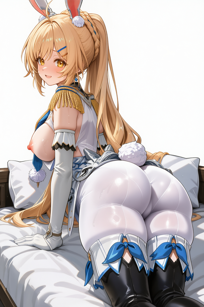 Knight Gratia from the RPG Silver Palace - Series Silver Palace, 18+, My, Neural Network Content, Anime, Girls, Silver Palace, Victorian era, Neural network art, Anime art, Stable diffusion, Erotic, Games, Boobs, Booty, Etty, Pantsu, Underwear, Neurovideo, Short videos, Vertical video, Soundless, Video, Longpost, Animal ears, NSFW