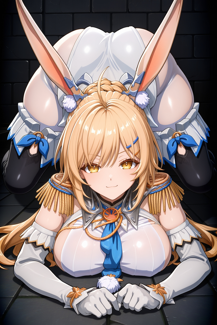 Knight Gratia from the RPG Silver Palace - Series Silver Palace, 18+, My, Neural Network Content, Anime, Girls, Silver Palace, Victorian era, Neural network art, Anime art, Stable diffusion, Erotic, Games, Boobs, Booty, Etty, Pantsu, Underwear, Neurovideo, Short videos, Vertical video, Soundless, Video, Longpost, Animal ears, NSFW