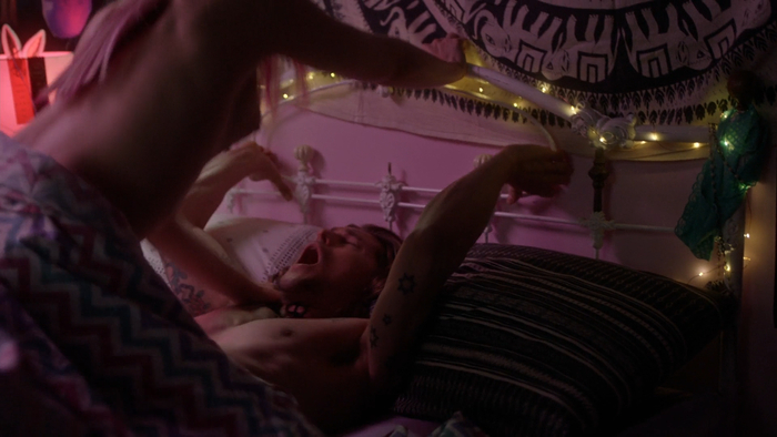 Boobs in the TV series Slasher / Slasher (2016–2023) season 03 episode 01 - 18+, Boobs, Serials, Horror, Thriller, Drama, Crime, Detective, 2019, Longpost, Negative, NSFW