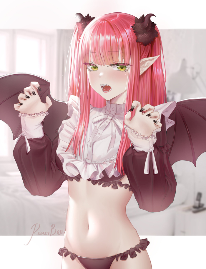 Marinka - 18+, Anime art, Anime, Sono Bisque Doll wa Koi wo Suru, Marin Kitagawa, NSFW
