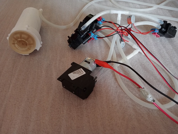 Robot Girl Main Pump V0.4 - 18+, My, Robot, 3D печать, Video, Short videos, Longpost, NSFW