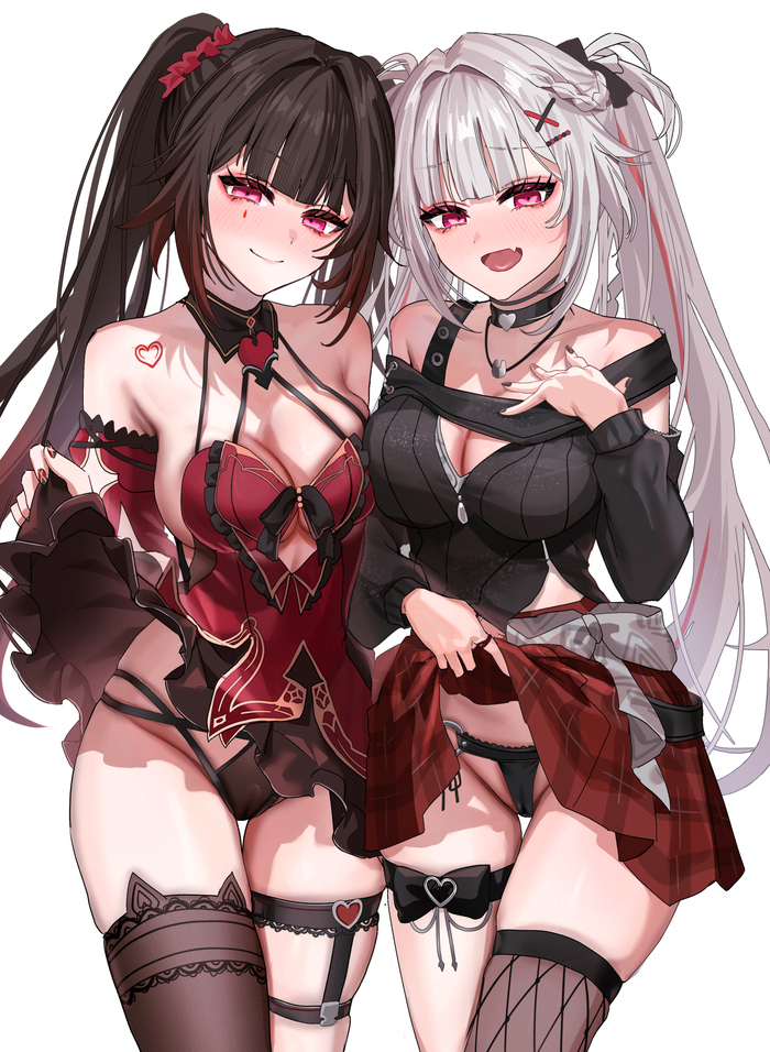 Sparks - 18+, Anime, Anime art, Honkai: Star Rail, Sparkle (Honkai: Star Rail), Sparxie (Honkai: Star Rail), NSFW