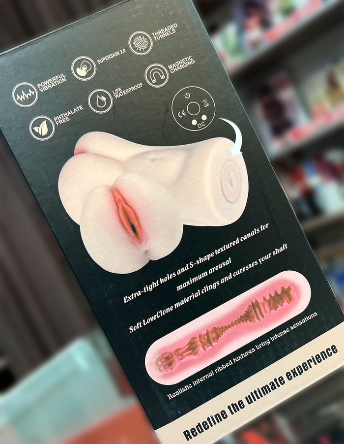 SexFox Review: XISE Agatha Vibrating Masturbator - Series Masturbators, 18+, My, Overview, Sex Toys, Masturbator (sex toy), Masturbation, Sex Shop, Male, Video, Soundless, Short videos, Longpost, NSFW, , Peekaboo+