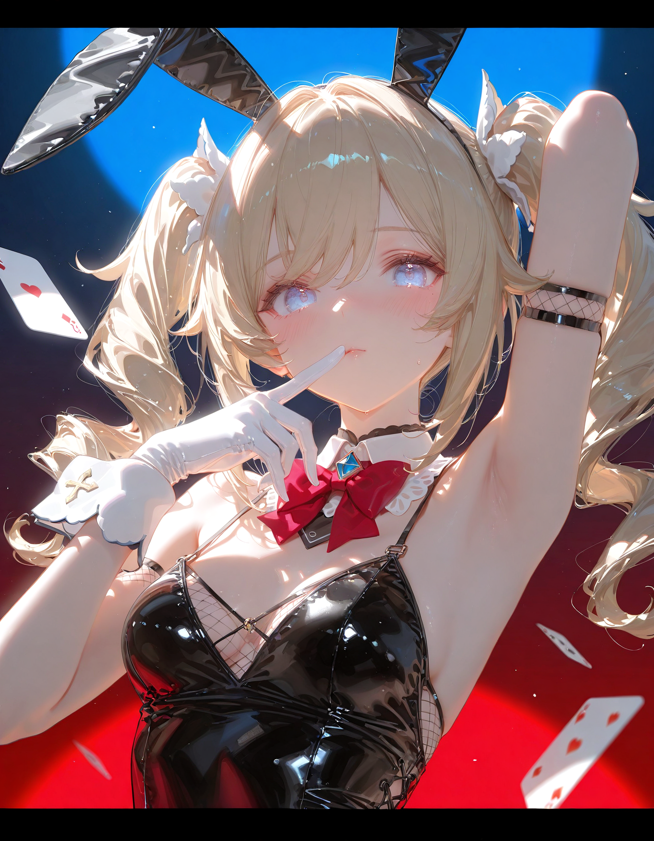 Barbara - 18+, Neural Network Content, Anime art, Genshin impact, Barbara (Genshin Impact), Huuoliv, Bunnysuit, NSFW