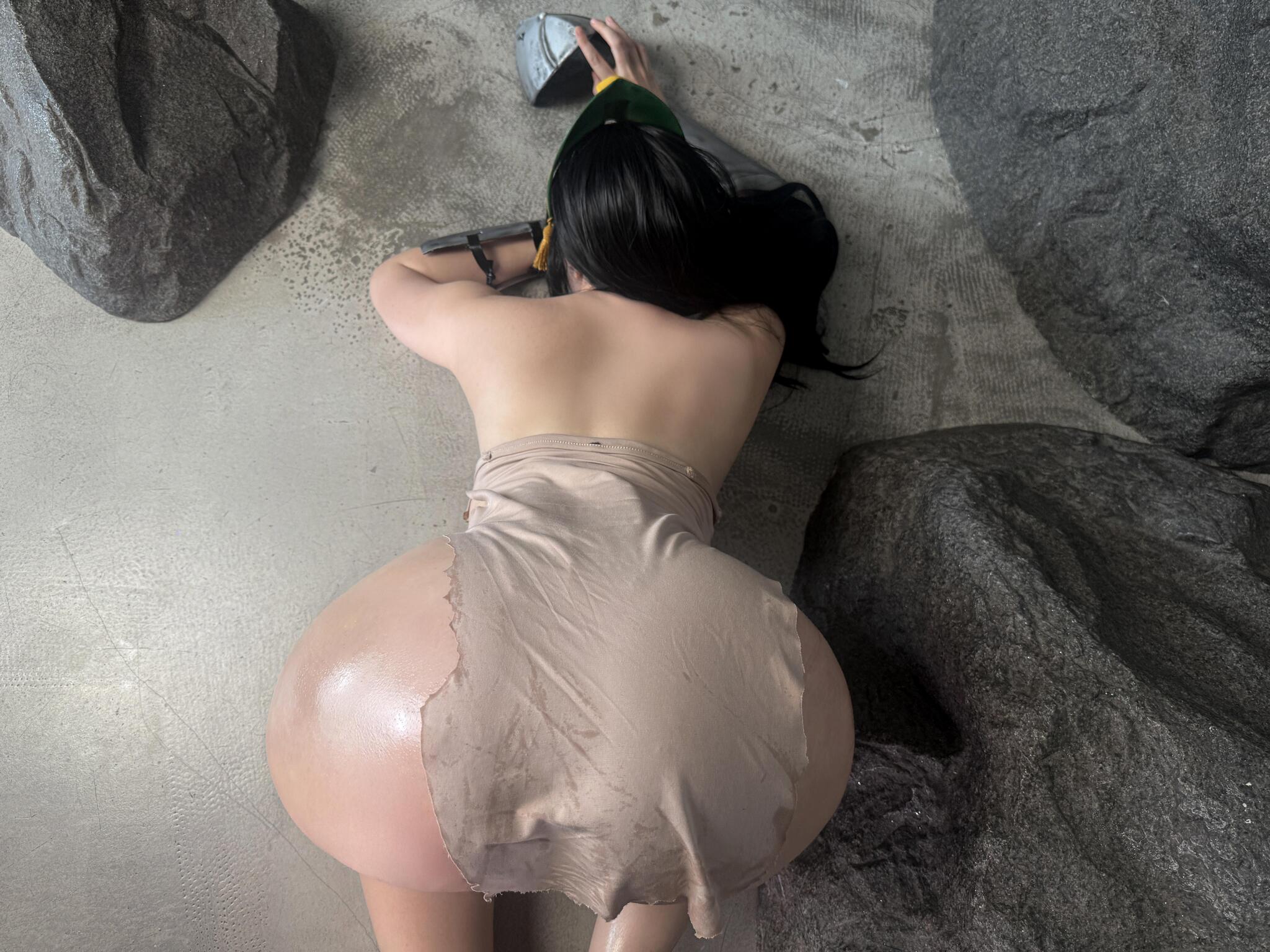 Toph [Avatar: The Last Airbender] (Shadory) - 18+, The photo, Cosplay, Cosplayers, Erotic, Booty, Avatar: The Legend of Aang, Toph Beifong, Cartoons, Animated series, Shadory, NSFW