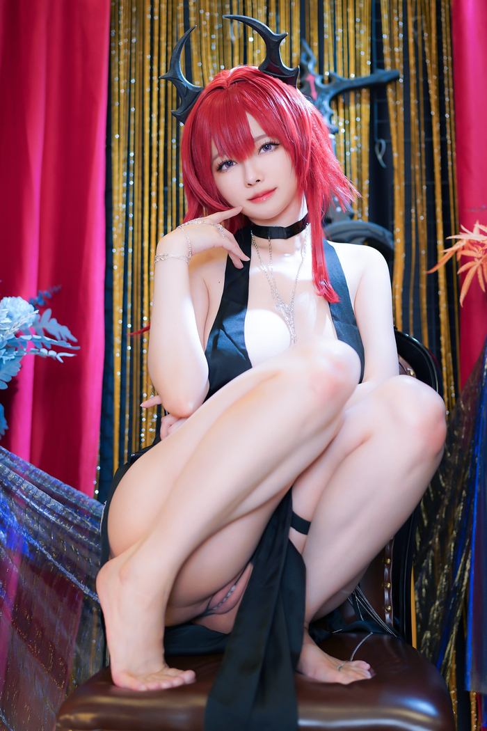 Surtr by Arty Huang pt.1 - 18+, Erotic, Girls, Cosplayers, Cosplay, Surtr, Arknights, Longpost, NSFW