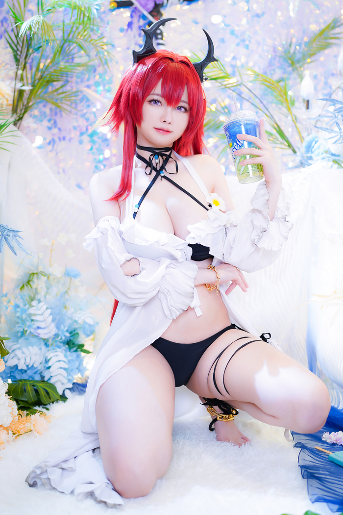Surtr by Arty Huang pt.2 - 18+, Erotic, Girls, Cosplayers, Cosplay, Surtr, Arknights, Longpost, NSFW
