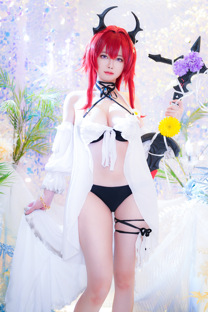 Surtr by Arty Huang pt.2 - 18+, Erotic, Girls, Cosplayers, Cosplay, Surtr, Arknights, Longpost, NSFW