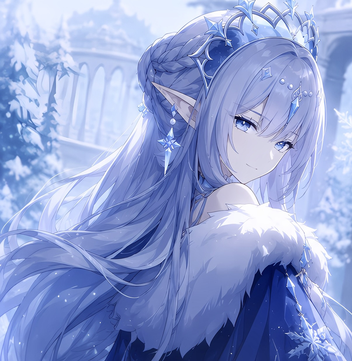 Monday - 18+, Neural Network Content, Anime art, Genshin impact, Tsaritsa (Genshin Impact), Elves, Girls, Legs, Foot fetish, Longpost, NSFW