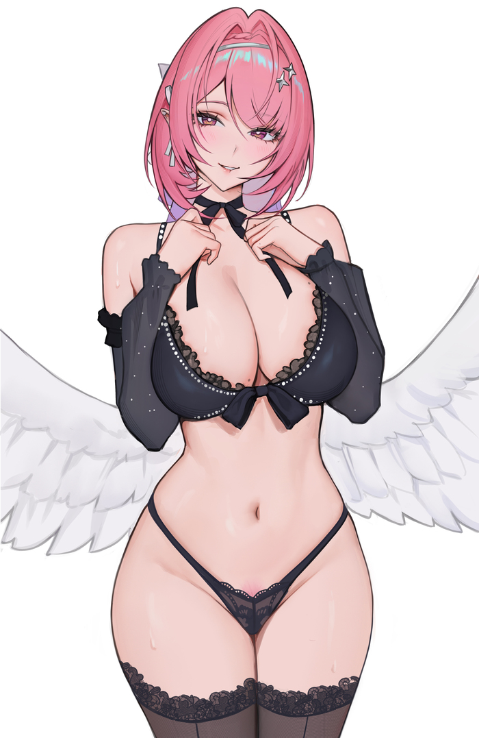 Continuation of the post Remielle - 18+, Anime art, Zenless Zone Zero, Ramiel (zzz), Quilm, Reply to post, Longpost, NSFW