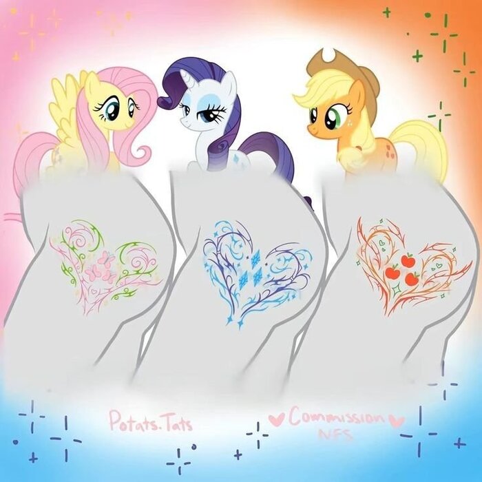 Notes - 18+, My little pony, PonyArt, MLP Suggestive, Humanization, Rarity, Applejack, Fluttershy, NSFW