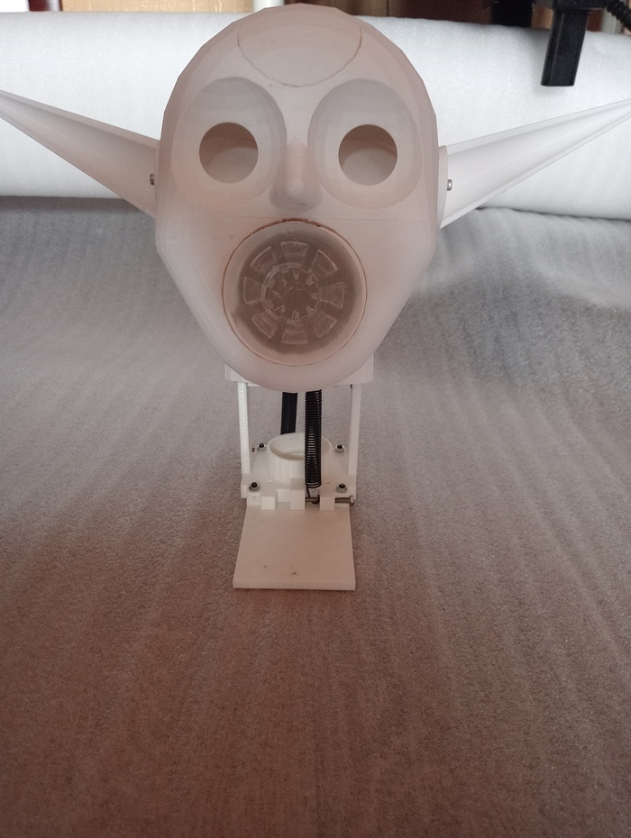 Robot Girl Head V0.15 - 18+, My, 3D печать, Robot, Longpost, NSFW