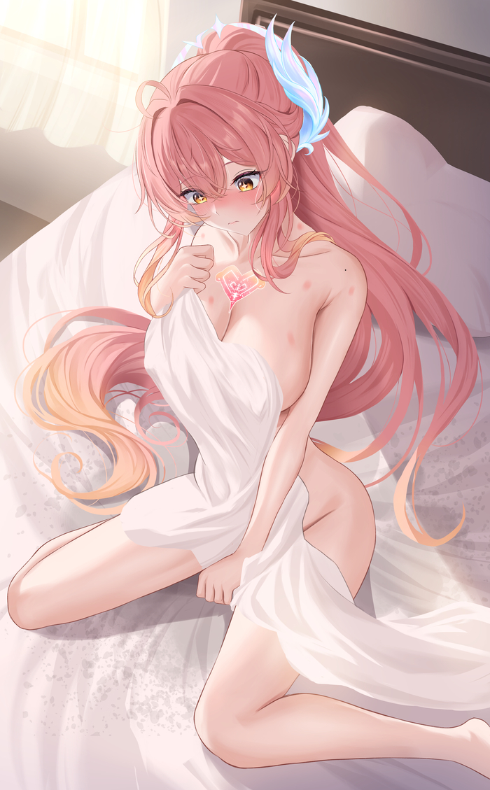 Oh, oh, oh. - 18+, Anime art, Wuthering Waves, Aemeath (Wuthering Waves), NSFW